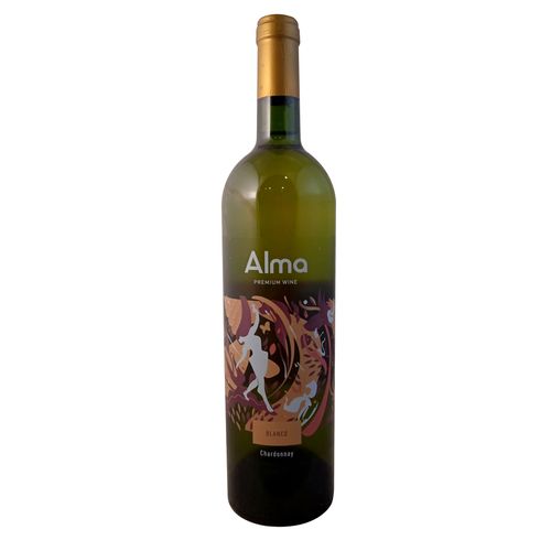 Vino Blanco Chardonnay ALMA PREMIUM WINE 750 ml