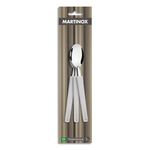 Set-x-3-cucharas-de-te-acero-inoxidable-con-mango-blanco-0