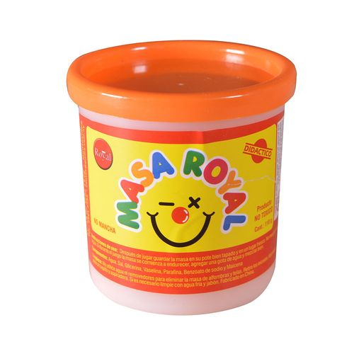 Masa ROYAL pote de 110 g naranja