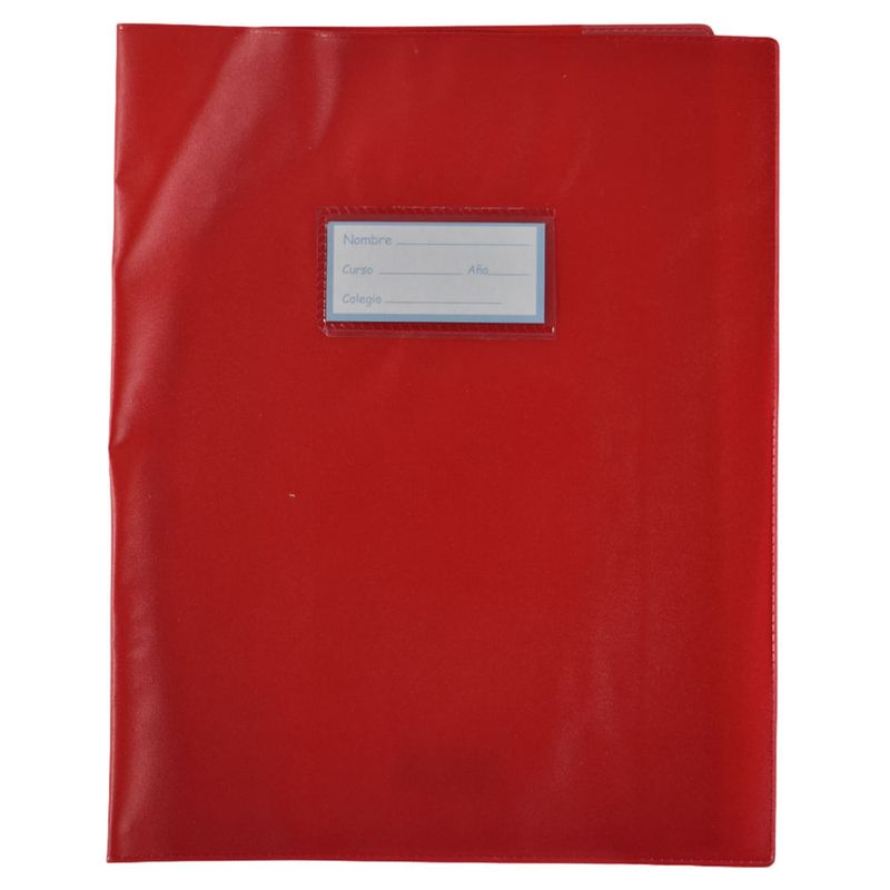 Forro-para-cuaderno-en-pvc-rojo-0