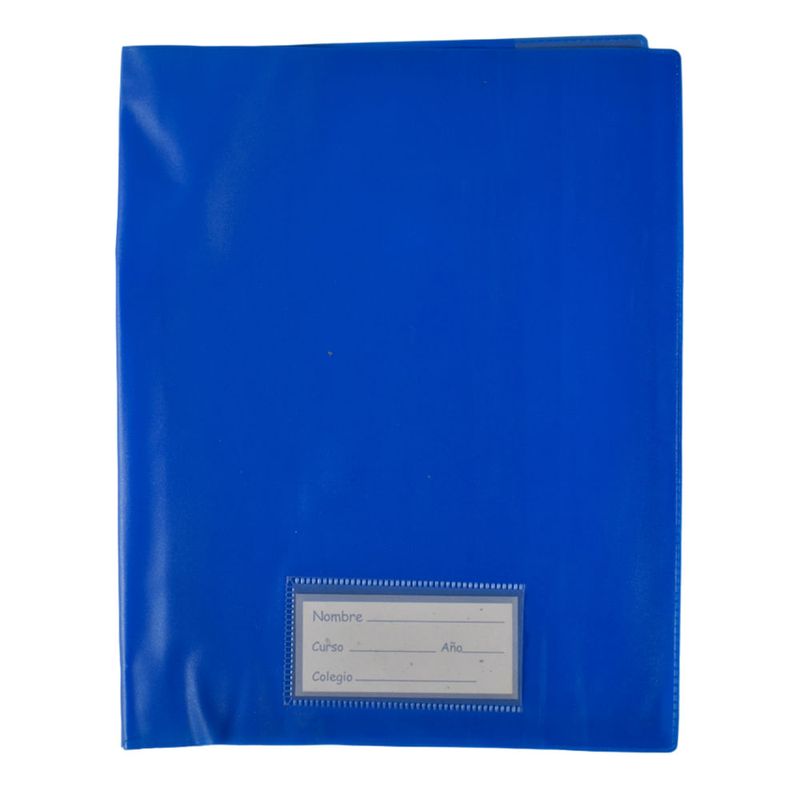 Forro-para-cuaderno-pvc-azul-0