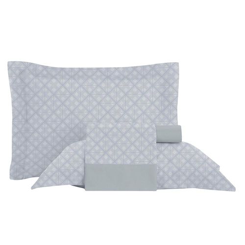 Juego sábanas ALTERBURG Queen sublime 100% algodón