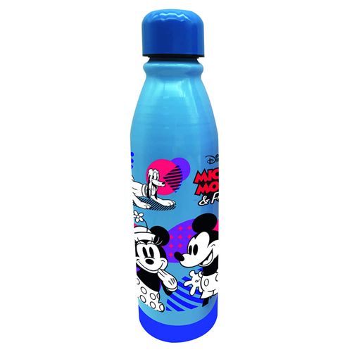 Botella aluminio 600 ml con tapa rosca Mickey friends