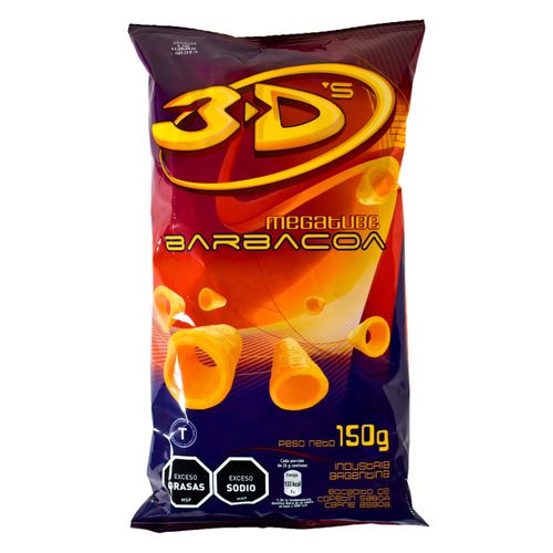 Snack 3Ds Mega Barbacoa 150 g