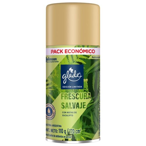 Desodorante Ambiente GLADE Automático Frescura Salvaje Repuesto