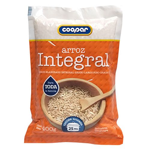 Arroz integral COOPAR 400 g