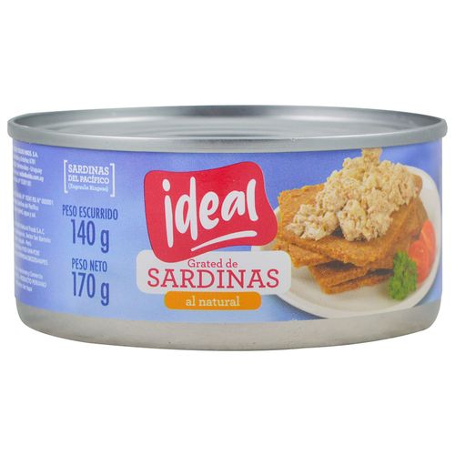 Grated de sardinas IDEAL 170 g