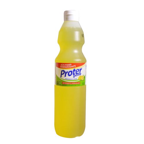 Detergente lavavajilla PROTERGENTE limón 600 ml