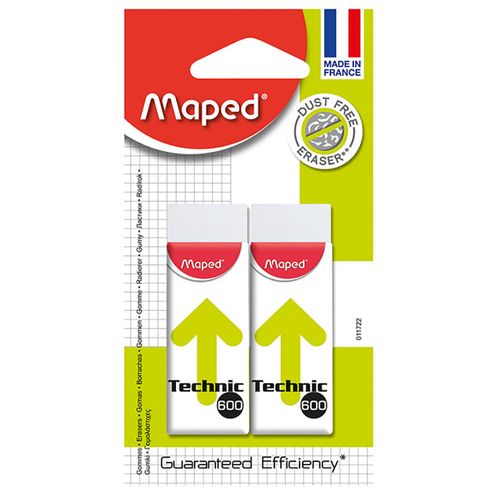Goma MAPED Technic 600 2 un.