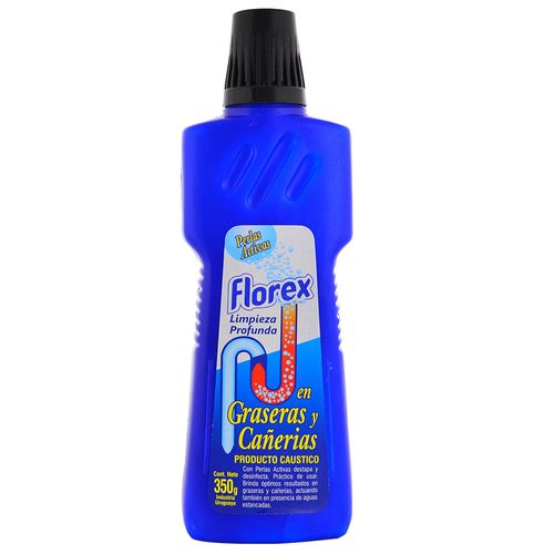 Limpia Grasera y Cañerías Perlas FLOREX 350 g