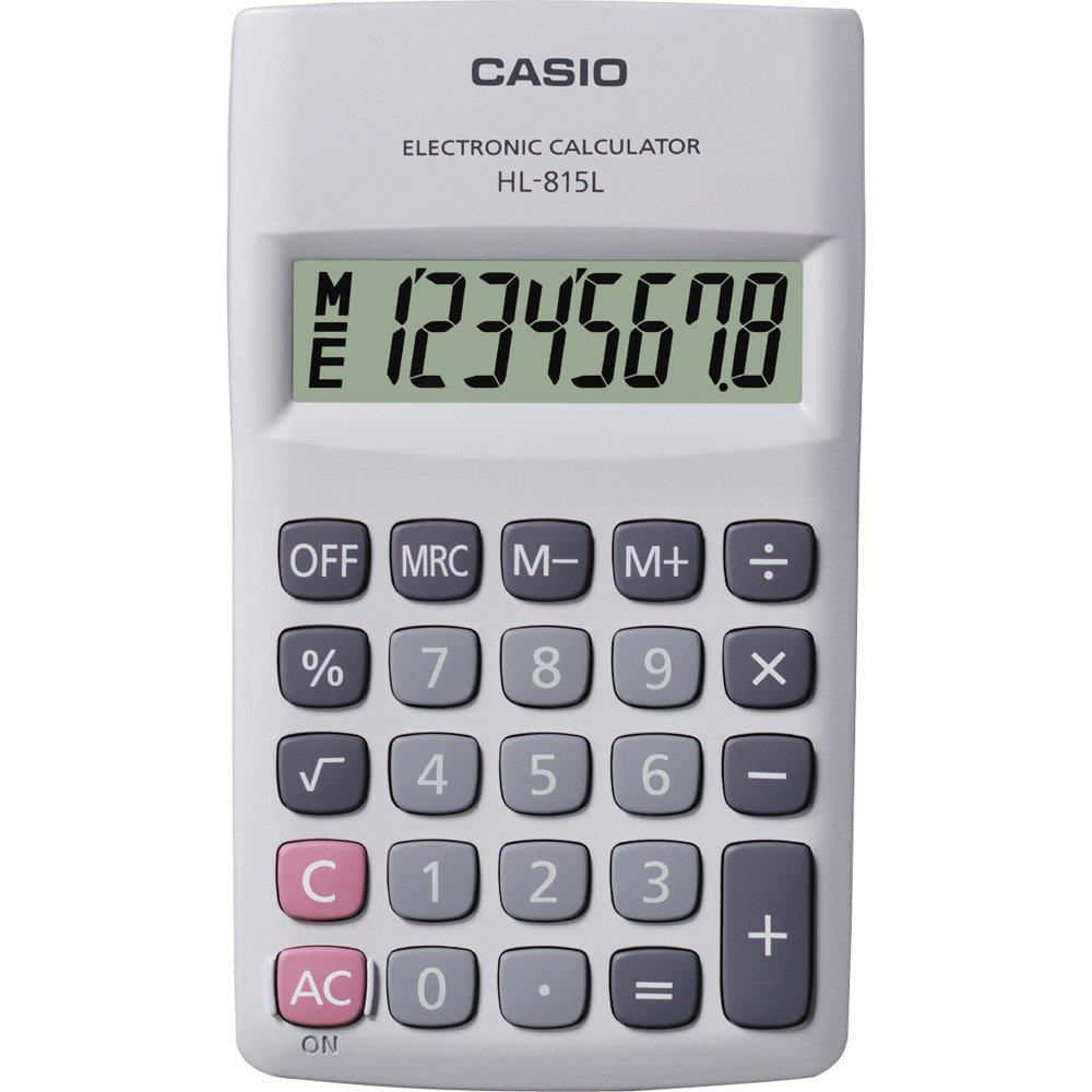 Calculadora casio hl 815 sale