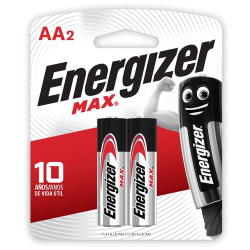 Pila alcalina ENERGIZER Max AA x 2