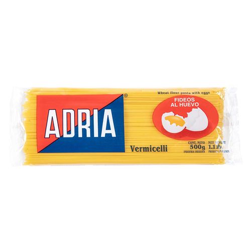 Fideos al huevo ADRIA vermichelli 500 g