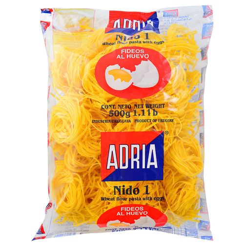 Fideos al huevo ADRIA nido1 500 g