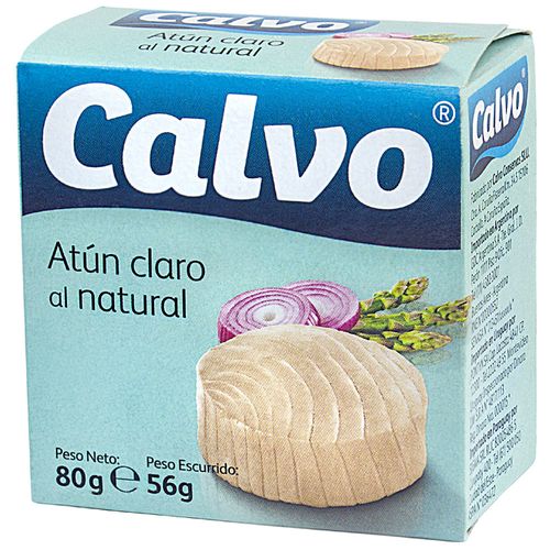 Atún claro natural CALVO 80 g