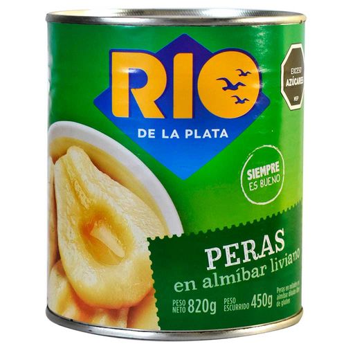 Pera en almíbar RIO DE LA PLATA 825 g