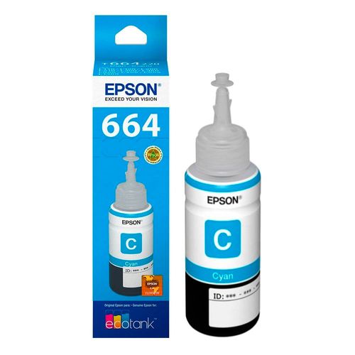 Botella EPSON Mod. L200/210/355 Cian T66