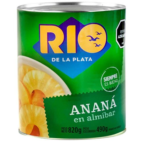 Ananá en almíbar RIO DE LA PLATA 820 g