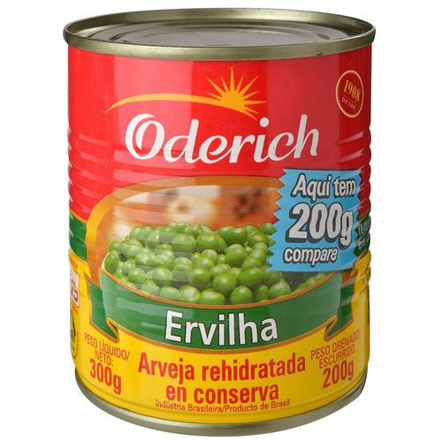 Arvejas Rehidratadas ODERICH 300 g