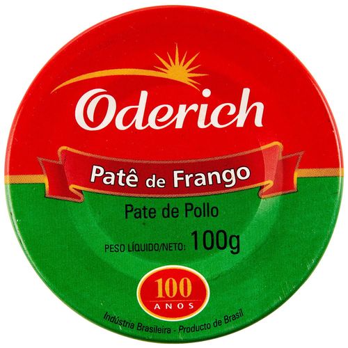 Paté pollo ODERICH 100 g