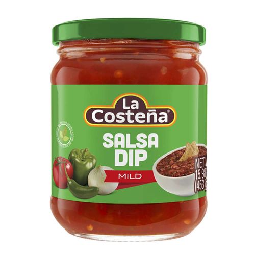 Salsa dip LA COSTEÑA mild 453 g