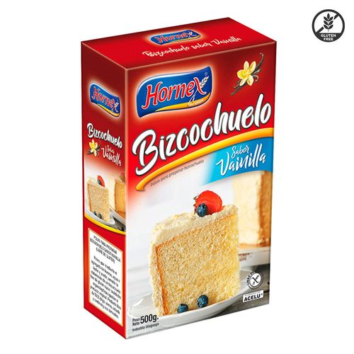 Premezcla bizcochuelo HORNEX vainilla sin gluten