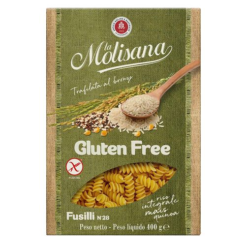 Fideos fusilli LA MOLISANA sin gluten 400 g