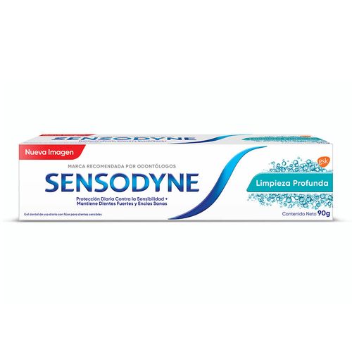 Crema dental SENSODYNE limpieza profunda 90 g