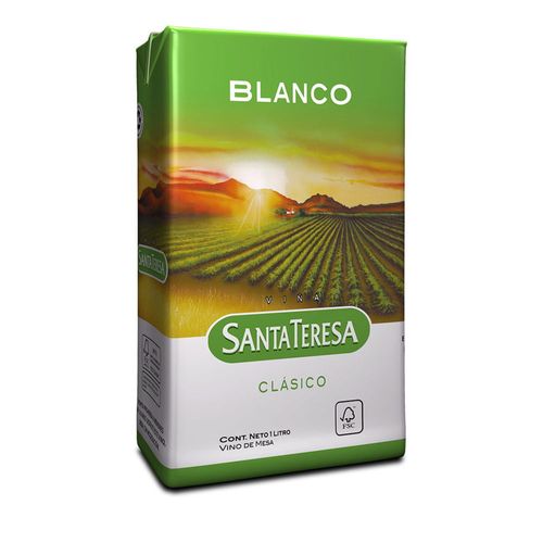 Vino Blanco de mesa Santa Teresa Nacional 1 L