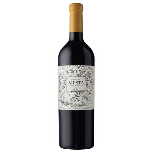 Vino Tinto Malbec Siesta Single Vineyar 750 ml