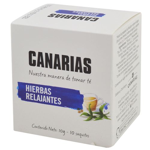 Te CANARIAS hierbas relajantes 10 un.