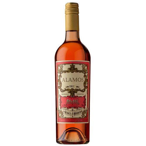 Vino rosado Malbec ALAMOS 750 ml