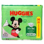 Pañales-HUGGIES-Flex-Comfort-ahorro-M-68-un-0