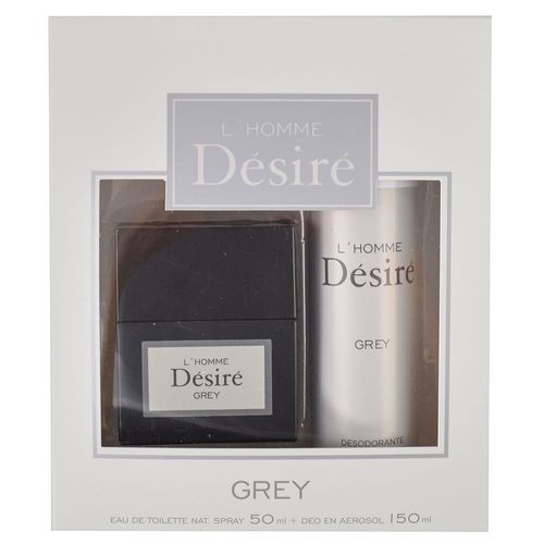 Estuche DESIRE grey homme  edt + desodorante