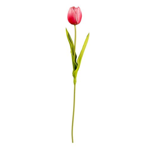 Flor artificial tulipán lila 50 cm