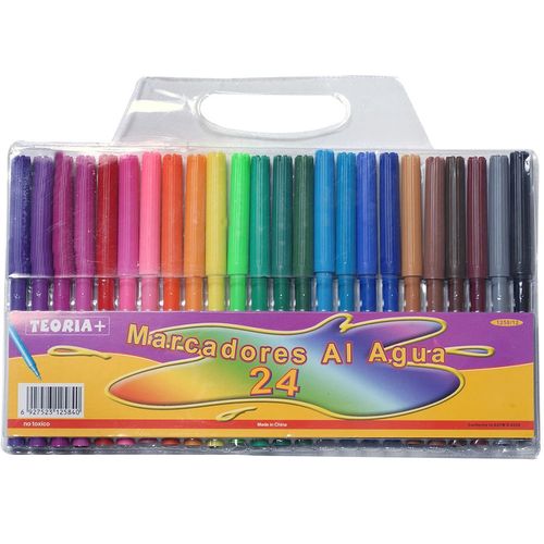 Marcadores TEORIA+ finos 24 un.