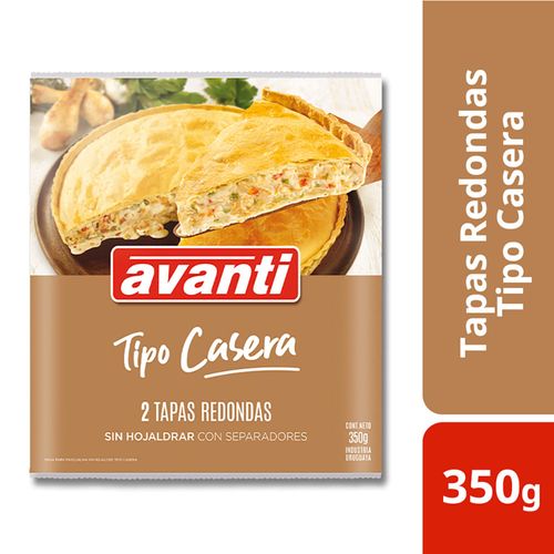 Tapa redonda AVANTI casera 350 g