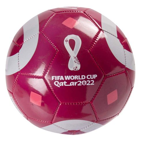 Pelota futbol Qatar Nro. 5 bordo