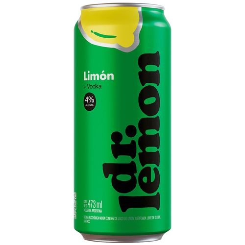 Vodka DR. LEMON limón 473 ml