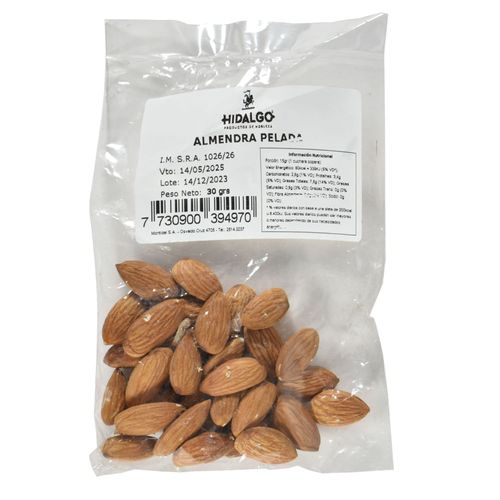 Almendras peladas HIDALGO 30 g