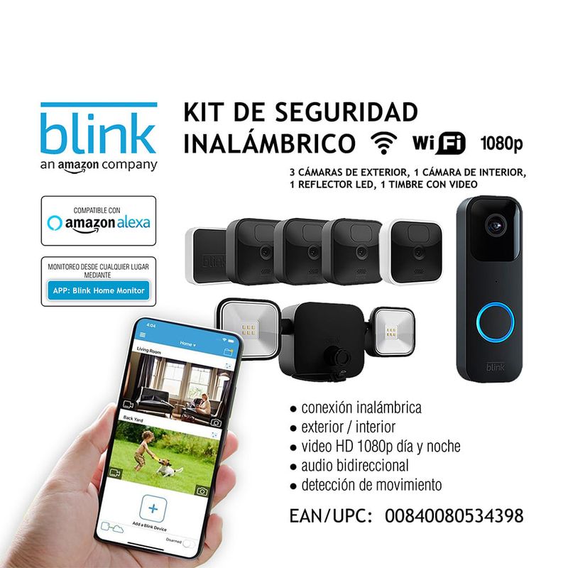 Kit-de-seguridad-inalambrico-BLINK-camara-exterior-X3-video-porter-1