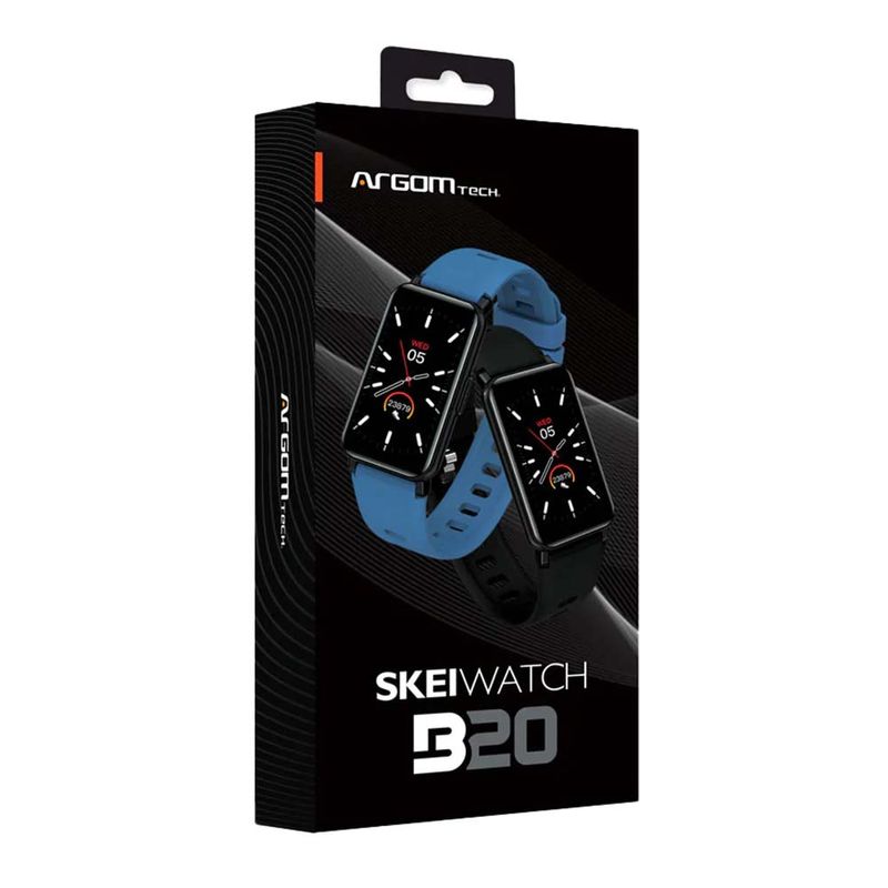 Smartwatch-ARGOM-Skeiwatch-B20-Pl-Negro-Azul-3