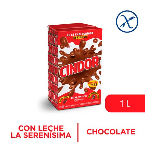 Leche chocolatada CINDOR 1 L