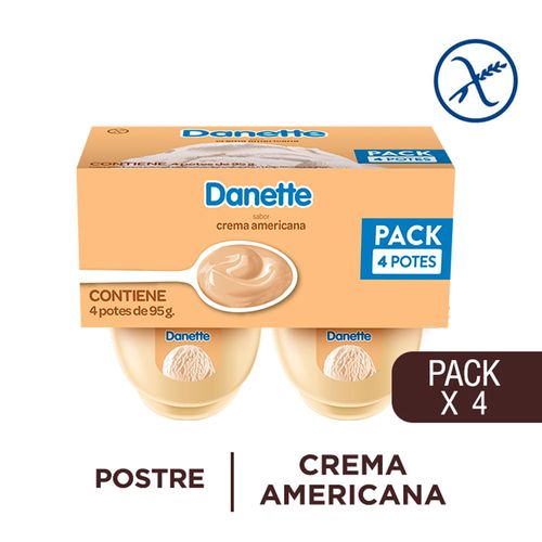 Postre DANETTE La Serenisima crema americana 380 g