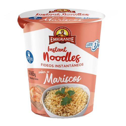 Sopa Instantánea Vaso EL EMIGRANTE Mariscos 65 g
