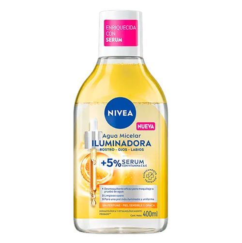 Agua micelar NIVEA con serum 400 ml