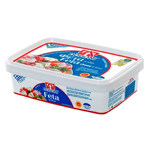 Queso Feta en Salmuera DODONI 2 Paq. 75 g c/u