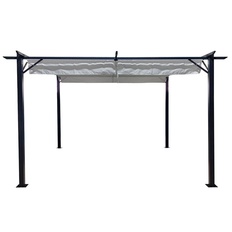 Pergola-con-techo-retractil-3x3-m-natural-1