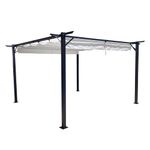 Pergola-con-techo-retractil-3x3-m-natural-0