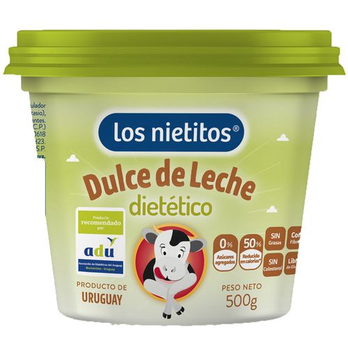 Dulce de leche 0% LOS NIETITOS 500 g